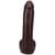 Фаллоимитатор Doc Johnson The Realistic Cock ULTRASKYN - 9 Inch with Balls Chocolate