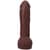 Фалоімітатор Doc Johnson The Realistic Cock ULTRASKYN - 12 Inch Hung with Balls Chocolate