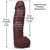 Фалоімітатор Doc Johnson The Realistic Cock ULTRASKYN - 12 Inch Hung with Balls Chocolate