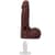 Фалоімітатор Doc Johnson The Realistic Cock ULTRASKYN - 7 Inch with Balls Chocolate