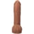 Фалоімітатор Doc Johnson The Realistic Cock ULTRASKYN - 12 Inch Hung with Balls Caramel