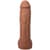 Фалоімітатор Doc Johnson The Realistic Cock ULTRASKYN - 12 Inch Hung with Balls Caramel