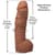 Фалоімітатор Doc Johnson The Realistic Cock ULTRASKYN - 12 Inch Hung with Balls Caramel
