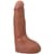 Кончающий фаллоимитатор Doc Johnson The Realistic Cock ULTRASKYN - Squirting 9,5 Inch Caramel