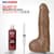 Кончающий фаллоимитатор Doc Johnson The Realistic Cock ULTRASKYN - Squirting 9,5 Inch Caramel