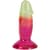 Дилдо Doc Johnson Crystal Jellies - 4.5 Inch Classic Dong - Rainbow