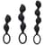 Набор анальных игрушек Doc Johnson Mood Naughty Contour Beads Trainer Set