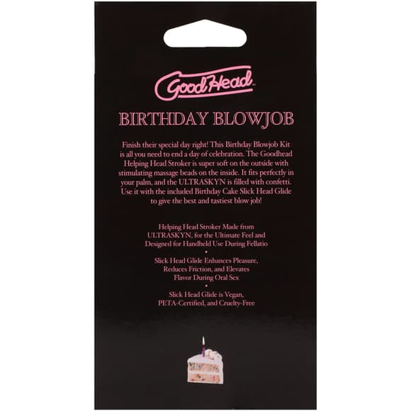 Набор для минета Doc Johnson GoodHead Birthday Blowjob Kit