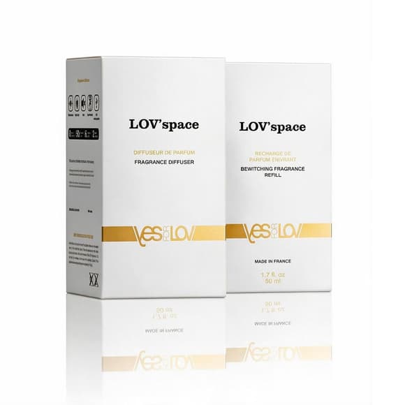 Ароматичний дифузор YESforLOV LOV'space + рефіл Bewitching Fragrance Refill