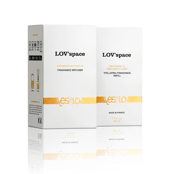 Ароматичний дифузор YESforLOV LOV'space + рефіл Titillating Fragrance Refill