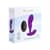 Вибромассажер простаты S Pleasures Premium Cozy, Purple, с рельефной головкой, 10 режимов