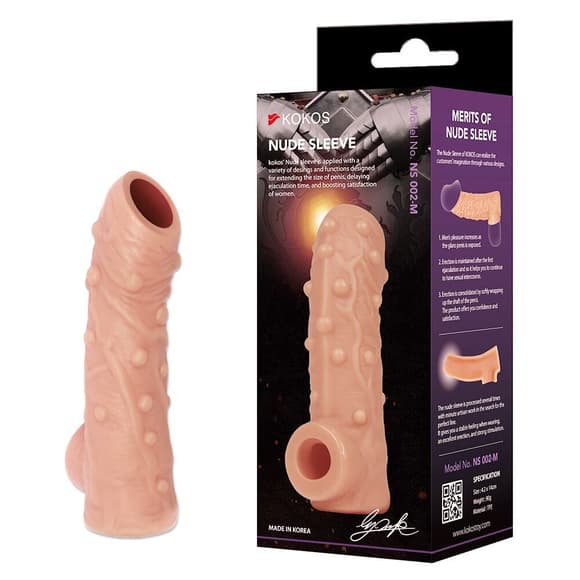 Насадка на член Kokos Nude Sleeve NS 002 S