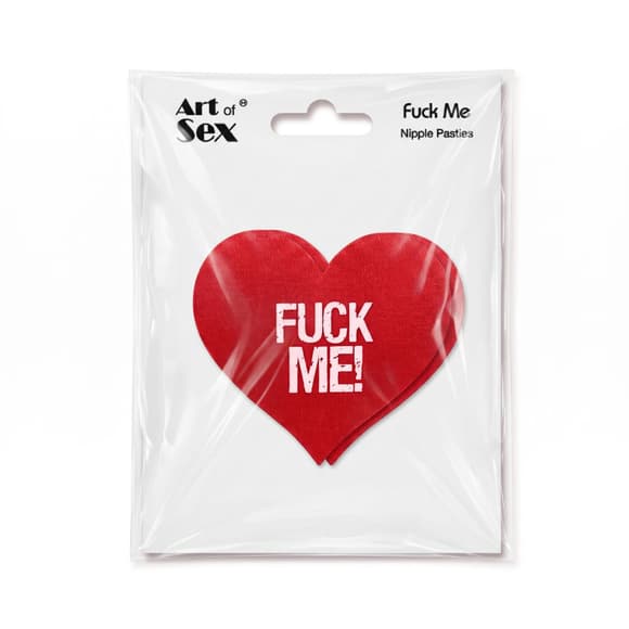 Пестис-серде чка Art of Sex - Fuck me, червоний