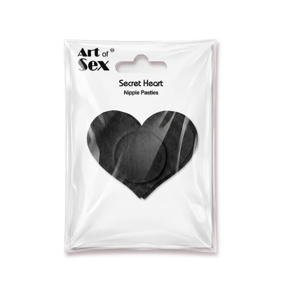 Пестис-сер дечка Art of Sex - Secret Heart, чорний
