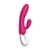 Вибратор-кролик Liebe Bend It Plus Rechargeable Cerise, гибкий, 2 мотора, 10 режимов