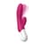 Вибратор-кролик Liebe Bend It Plus Rechargeable Cerise, гибкий, 2 мотора, 10 режимов