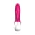 Вибратор-кролик Liebe Bend It Plus Rechargeable Cerise, гибкий, 2 мотора, 10 режимов