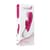 Вибратор-кролик Liebe Bend It Plus Rechargeable Cerise, гибкий, 2 мотора, 10 режимов