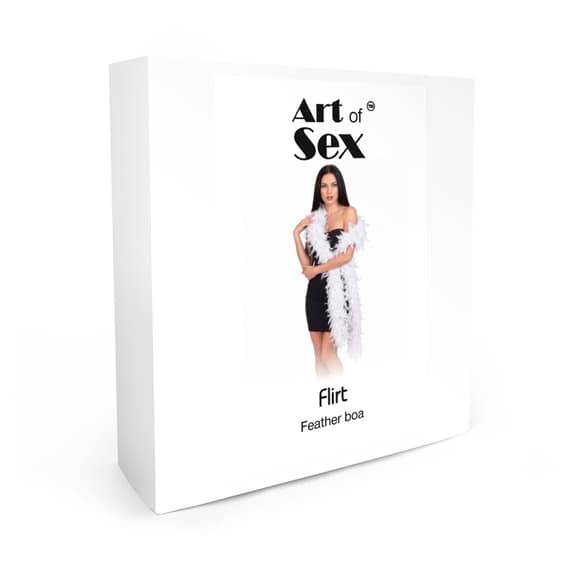 Боа из перьев Art of Sex, длина 2 метра, цвет белый