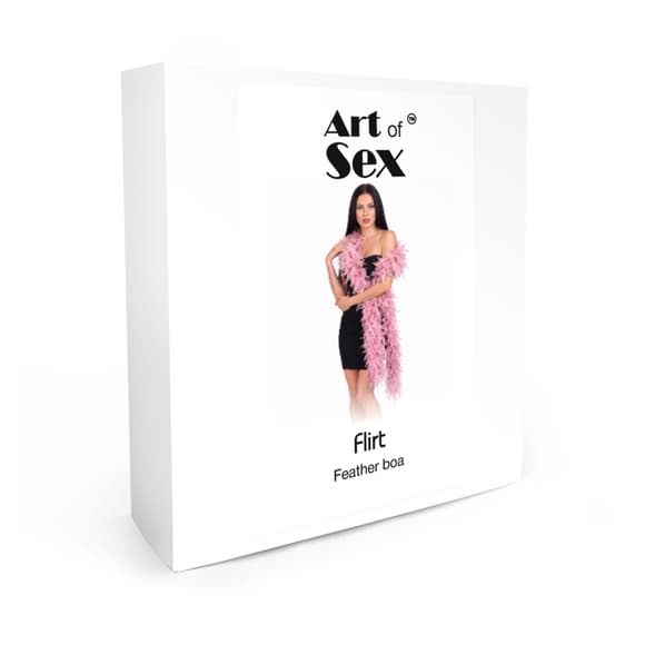 Боа из перьев Art of Sex, длина 2 метра, цвет розовый