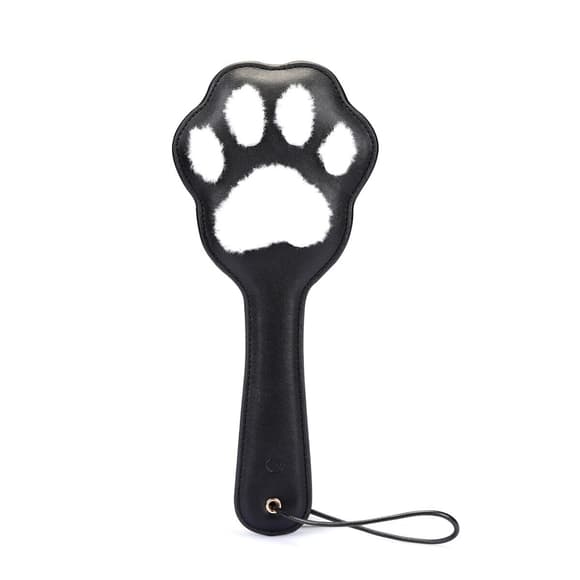 Паддл у вигляді котячої лапки Liebe Seele Round Paddle Black/White