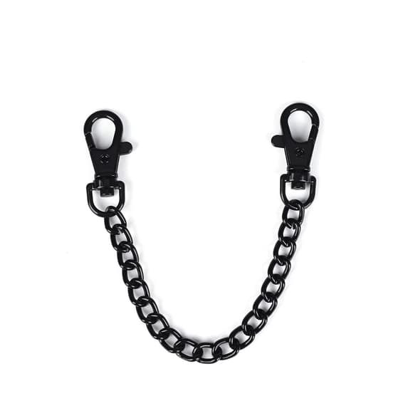 Наручники Liebe Seele Flower Rhythm - Black and Red Leather Flowers Hand Cuffs