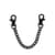 Поножи Liebe Seele Flower Rhythm - Black and Red Leather Flowers Hand Cuffs