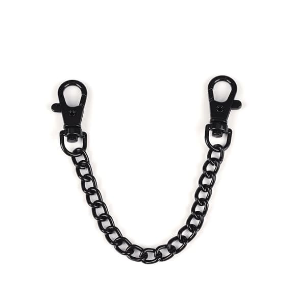 Поножи Liebe Seele Flower Rhythm - Black and Red Leather Flowers Hand Cuffs