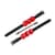 Поножи Liebe Seele Flower Rhythm - Black and Red Leather Flowers Hand Cuffs