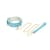 Нашийник з повідцем Liebe Seele Blue Lamb Leather Collar with Velvet Lining
