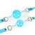 Кляп Liebe Seele Crystal Ball Gag - Blue (Large Ball)