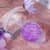 Анальна пробка Liebe Seele Icecream-shaped Crystal Anal Plug - Purple Medium