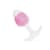 Анальна пробка Liebe Seele Icecream-shaped Crystal Anal Plug - Pink Small