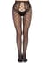 Колготки Leg Avenue Net Tights with Crotchless Panty One Size Black