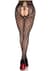 Колготки Leg Avenue Net Tights with Crotchless Panty One Size Black
