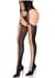 Колготки Leg Avenue Stockings with Attached Garter Belt One Size Black