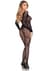 Бодістокінг Leg Avenue Crotchless Fishnet Bodystocking One Size Black