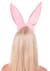 Вушка зайки Leg Avenue Bendable Marabou Trimmed Satin Bunny Ears Pink
