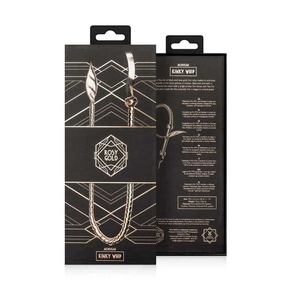 Плеть Rosy Gold Kinky Whip