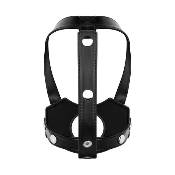 Бондажная система на голову для страпона Bedroom Fantasies Head Bondage Harness