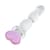 Скляний анальний ланцюжок Gildo Glass Butt Plug Heart Shape No. 35