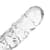 Скляний фалоімітатор Gildo Textured Glass Dildo No. 36