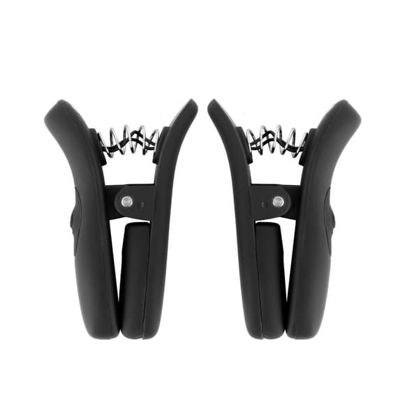 Зажимы для сосков с вибрацией Bedroom Fantasies Vibrating Nipple Clamps - Black