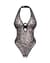 Боді Obsessive Addia crotchless teddy S/M