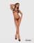 Комплект Obsessive Anyya Black 2-pcs crotchless set S/M/L