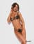 Комплект Obsessive Luise Sublim Black 2-pcs crotchless set 2XL/3XL