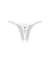 Трусики Obsessive Weddya Bride crotchless thong 2XL/3XL