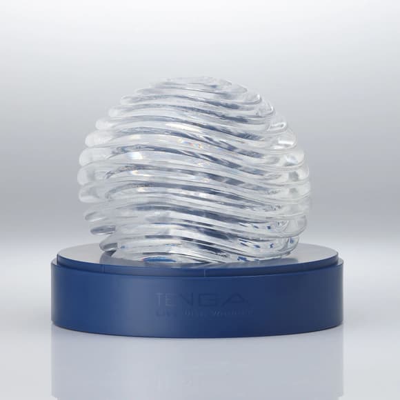 Мастурбатор Tenga Geo Aqua Clear, новий матеріал, ніжні хвилі