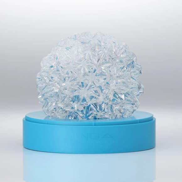 Мастурбатор Tenga Geo Coral Clear, новий матеріал, об’ємні зірки