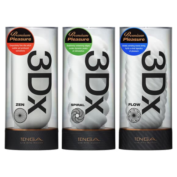 Мастурбатор Tenga 3Dx Zen, дуже ніжний